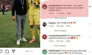 Posting IG Shin Tae Yong pake Bahasa Korea, yang Komen Bahasa Indonesia