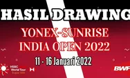 Drawing Babak 32 Besar India Open 2022: Berikut Jadwal dan Pemain Indonesia