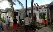 Cegah Roboh, Rumah Janda Miskin Anak Dua Dibangun Pemerintah Desa Cogreg dengan Swadaya