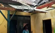 Angin Puting Beliung Hancurkan Puluhan Rumah di Ciamis Jawa Barat
