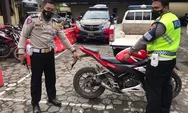 Jateng Zero Knalpot Brong, Satlantas Polres Kendal Tahan Motor Pakai Knalpot Brong