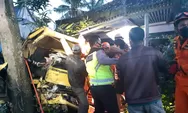 Truk Tabrak Pohon di Jalan Wates, Sopir dan Kernet Luka-luka