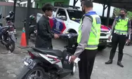 Dukung Jateng Zero Knalpot Brong, Satlantas Polres Kendal akan Rutin Gelar Razia 