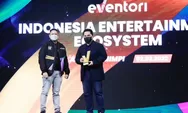 Punya Jasa di Industri Hiburan, Erick Thohir dan Glenn Fredly Raih Eventory Award 2022