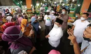 Blusukan ke Pasar Bintoro Demak,  Muhaimin  Iskandar Dicurhati  soal Harga Minyak Goreng