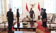 Presiden Jokowi Menerima Kunjungan Menteri Angkatan Bersenjata Republik Prancis Florence Parly 