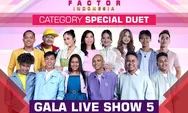 Jelang Gala Live Show 5 – X Factor Indonesia, Berikut ini 10 Kontestan dan Lagu yang Akan Dinyanyikan