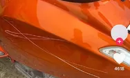 Video Pria Merusak Motor Viral di TikTok, Wajah Pelaku Terlihat Jelas