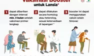 Kabar Terbaru Buat Lansia, Vaksinasi Booster Bisa Dilakukan Setelah 3 Bulan Terima Vaksin Primer Lengkap