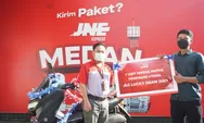 Jadi Member Setia JNE Loyalty Card Sejak 2018, Wahyu Abdillah Perajin Minyak Karo Bawa Pulang Motor NMAX