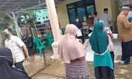 Pantau Penyaluran Bantuan Pangan Non Tunai (BNPT), Mahasiswa  UNUSIA : Kawal Hak Warga Desa Cidokom Bogor