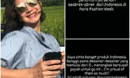 Siapa Desainer yang Disindir Wanda Hamidah  karena Bawa Penonton Sendiri di Paris Fashion Week?