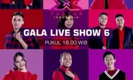 Jelang Gala Live Show 6 - X Factor Indonesia, 9 Kontestan dan Lagu yang Akan Dinyanyikan