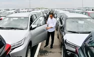 Presiden Jokowi Optimistis Ekspor Mobil via Pelabuhan Patimban Terus Meningkat