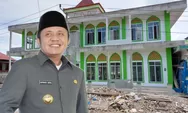 Potret Megahnya Masjid Pulau Panggung Semende, Pemdes Ucapkan Terimakasih Kepedulian Herman Deru