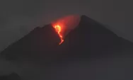 Gunung Merapi Luncurkan 15 Kali Guguran Lava, Kini Berstatus Siaga