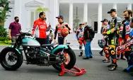 Presiden Jokowi Terima Kunjungan 20 Pembalap MotoGP 2022