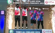 Mantap! Bagas Maulana–Shohibul Fikri Jadi Juara di Final All England 2022 Hingga Ranking BWF-nya Melesat Naik