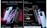 Harga HP Realme Narzo 50A Prime dan Spesifikasinya Juga Diumumkan Secara Resmi oleh Realme Indonesia!