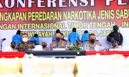 Ungkap Sabu 1,196 Ton, Kapolri: Kita Jaga Program Pemerintah Wujudkan SDM Unggul 