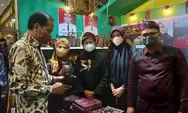 Ikut Inacraft tahun 2022 di Jakarta, Presiden RI Joko Widodo Puji Batik Batang Hari 