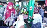 Kegiatan Vaksinasi Anak  di Demak Diselingi Permainan Olahraga