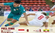 Hasil Pertandingan Semifinal AFF Futsal 2022, Indonesia Menang Atas Myanmar Berhak ke Final