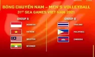Hasil Drawing Bola Voli Putra dan Putri di SEA Games Vietnam