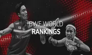 BWF Mengumumkan Pembekuan Penghapusan Ranking Dunia Mulai 2 Agustus 2022