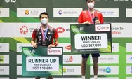 Jonatan Christie Runner Up Korea Open 2022, Intip Total Hadiah yang Didapatkan Jonatan Christie