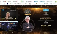 Dirut bank bjb Yuddy Renaldi Raih Indonesia Best CEO Awards 2022