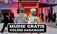 Mudik Gratis Polres Karawang: Tujuan Karawang – Cirebon – Semarang
