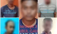 Diduga Kedapatan Narkoba, 4 PJLP dan Seorang Nelayan Ditangkap Polsek Kep Seribu Utara 