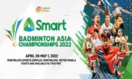 Link Nonton Live Streaming Badminton Asia Championship 2022 Tanggal 26 April 2022