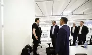 Elon Musk Temui Delegasi Indonesia Pakai Kaos Oblong, Tamunya Berbusana Jas Resmi