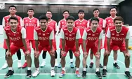 Jadwal Babak Penyisihan Tim Indonesia di Thomas dan Uber Cup, Dimulai 8 Mei 2022