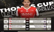 Link Nonton Thomas Cup 2022 Day 2,Dilengkapi Line Up Pemain Indonesia Vs Thailand Tanggal 9 Mei 2022