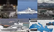 Superyacht Raksasa 570 Juta Poundsterling Milik Presiden Rusia, Vladimir Putin Ditangkap Pemerintah Italia