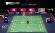 Final Thomas Cup 2022, Game 1 Match Pertama, Ginting Memimpin 21-8, Masih Berlangsung!