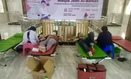 Paska Lebaran, Jamaah Masjid Jami Al-Barkah Periuk Gandeng PMI Kota Tangerang Adakan Donor Darah