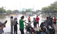 Pelabuhan Tanjung Emas Masih Terendam Banjir Rob, Ketinggian Air Sudah Menurun