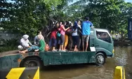 Banjir Rob Pelabuhan Tanjung Emas Surut, Buruh Bersih-bersih Pabrik