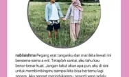 'Pegang Tanganku....', Sepenggal Postingan Terbaru, Kerinduan Nabila Ishma pada Eril