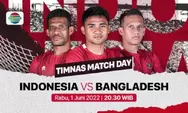 Head to Head Indonesia vs Bangladesh : Skuad Garuda 4 Kali Menang