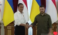 Momen Haru Saat Presiden Ukraina Terima Kunjungan Jokowi