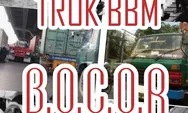 Truk Pengangkut BBM Bocor, Sebabkan Kemacetan Panjang