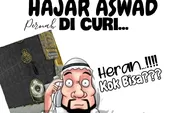 Jangankan Kotak Amal di Masjid, Hajar Aswad di Kakbah pun Pernah Dicuri, 22 Tahun Menghilang