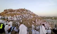 Jamaah Haji dari Berbagai Negara Padati Jabal Rahmah