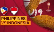 Link Nonton Live Streaming AFF U-19 Filipina Vs Indonesia 8 Juli 2022 Pukul 20.00 WIB, Laga Penentuan 