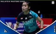 Hasil Pertandingan Perempat Final Tunggal Putri Malaysia Masters 2022, Gregoria Taklukan Akane